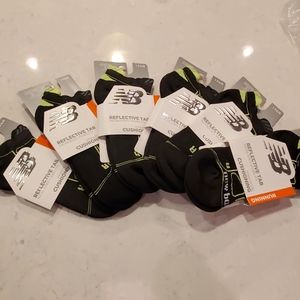 6 pair - New Balance Tech Running Sock
